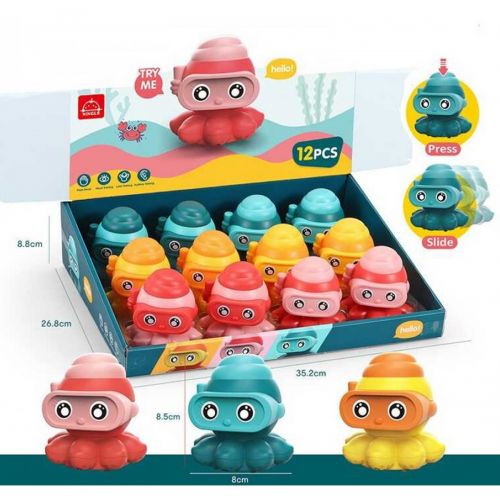 

Заводная игрушка "Осьминог", 12 шт 203