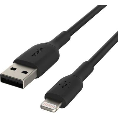

Дата кабель USB 2.0 AM to Lightning 1.0m PVC black Belkin