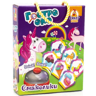 

Настольная игра Vladi Toys Зоркий глаз Вкусняшки (укр) (VT8010-15)