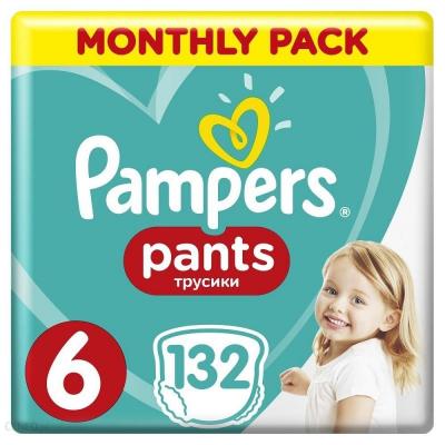 

Подгузник Pampers трусики Pants Giant Размер 6 (15+ кг) 132 шт (8006540068632)