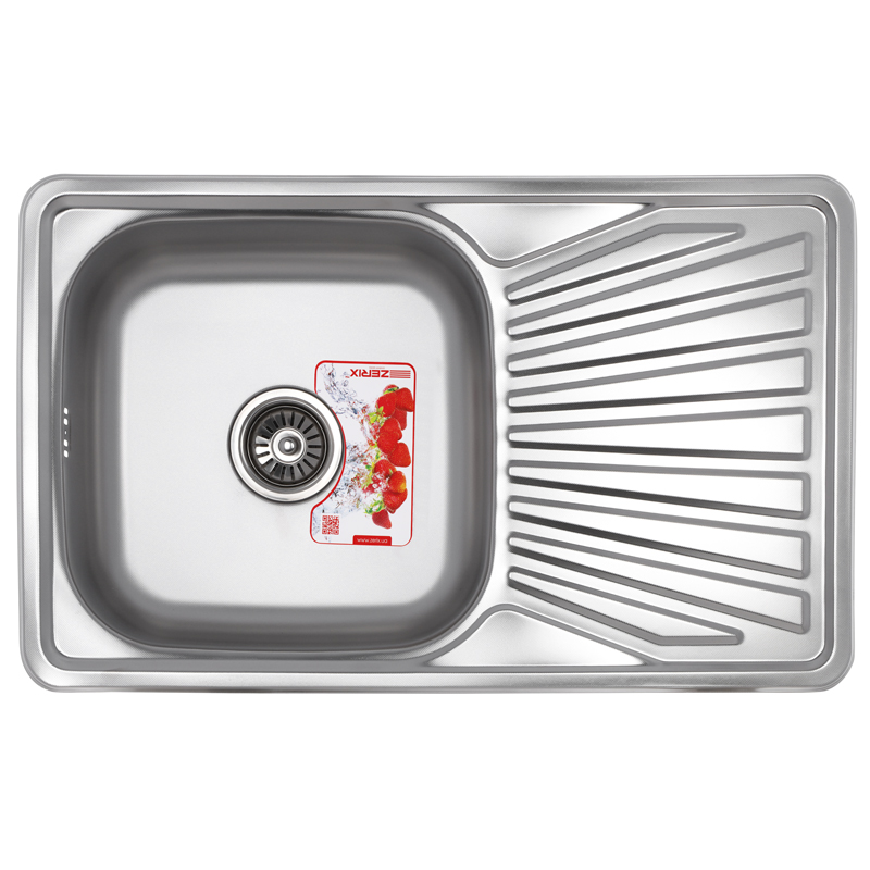 

Мийка кухонна ZERIX Z7848-08-180D (decor) (ZX1605)