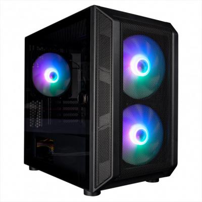 

Корпус 1stPlayer D3-G7-PLUS RGB Black без БП