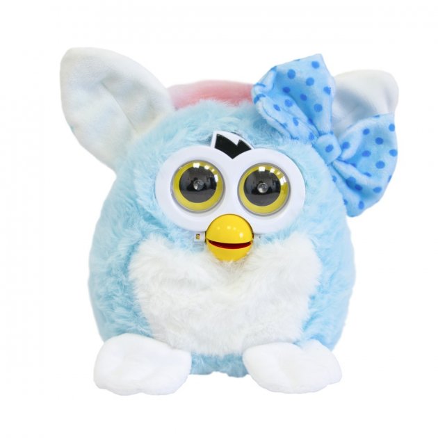 

Интерактивный Ферби Пикси игрушка Furby - русский язык, разговаривает, отвечает на вопросы, чувствительная к касаниям голубой