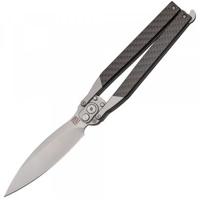 

Нож Artisan Kinetic Balisong, D2, CF (1823PL-CF)