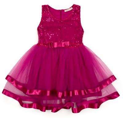 

Платье Breeze с фатиновой юбкой (14502-134G-fucsia)