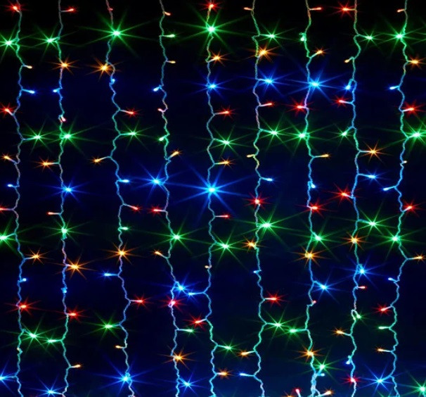 

Гирлянда Xmas Водопад 480LED 7276, разноцветная
