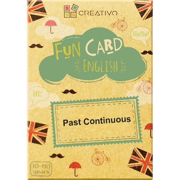 

Fun Card English: Past Continuous. CREATIVO. ISBN:9788366122161