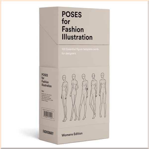 

Poses for Fashion Illustration (Women). Fashionary. ISBN:9789887711056