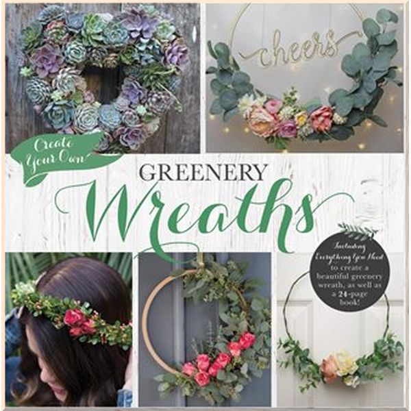 

Create Your Own Greenery Wreaths Kit. Hinkler. ISBN:9781488939433