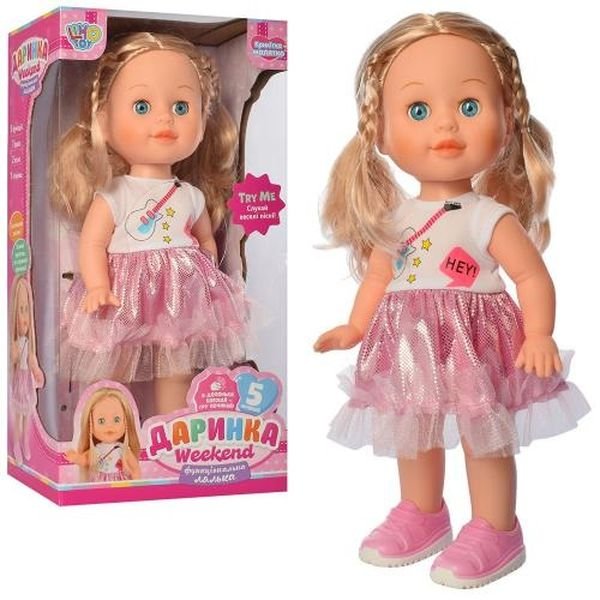 

Кукла Limo Toy Даринка M 4293 I UA интерактивная 38см
