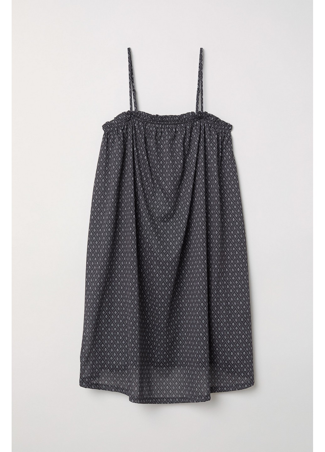 

Сарафан H&M  Черный 0638958_ромбики_01, Сарафан H&M L Черный 0638958_ромбики_01