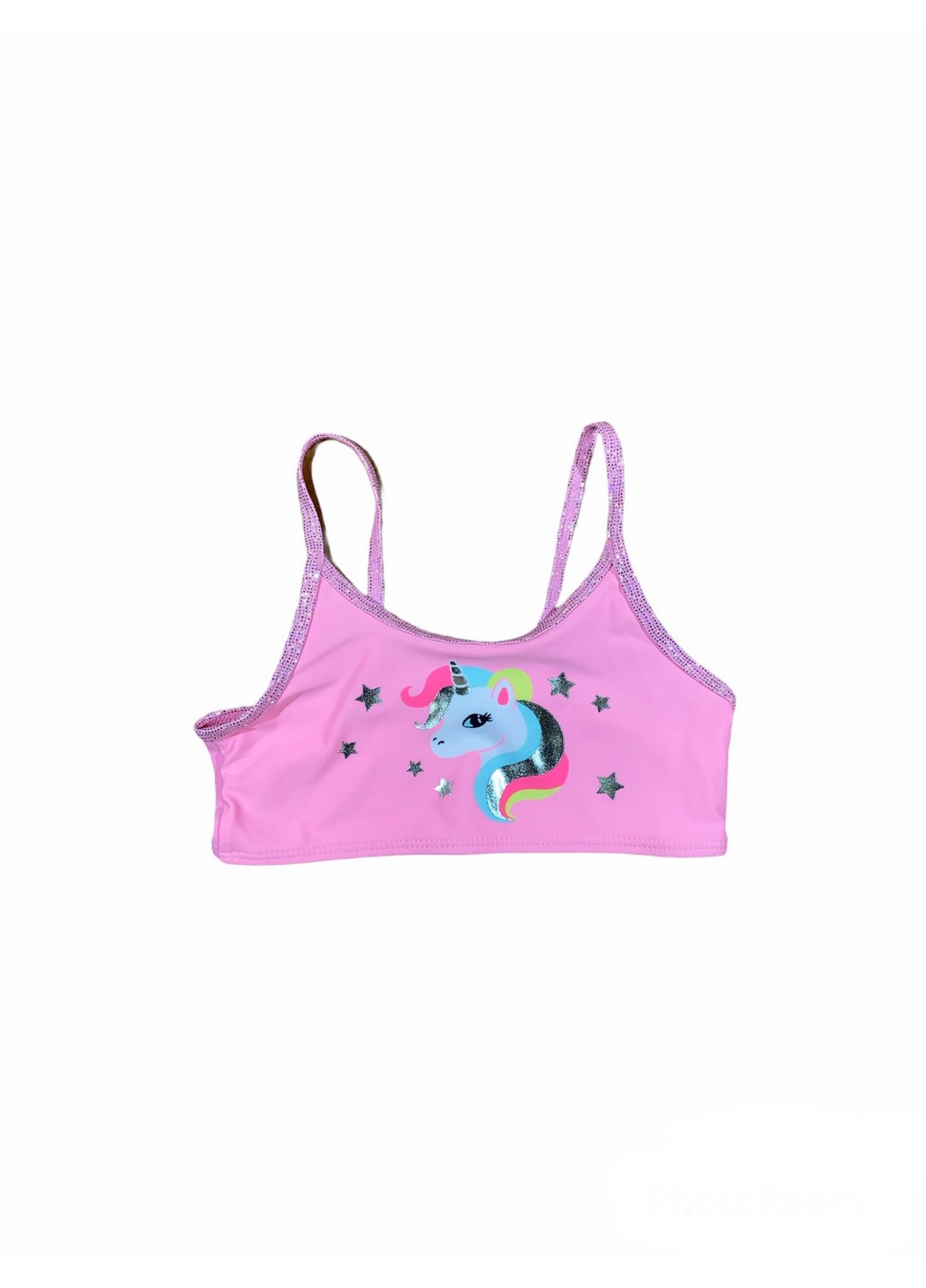 

Купальный топ H&M 122/128 Розовый 0640995_единорог_01