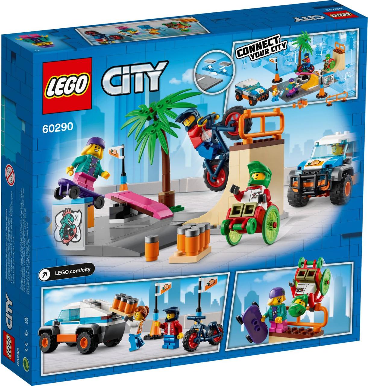 

Конструктор LEGO City Community Скейт-парк 195 деталей (60290)
