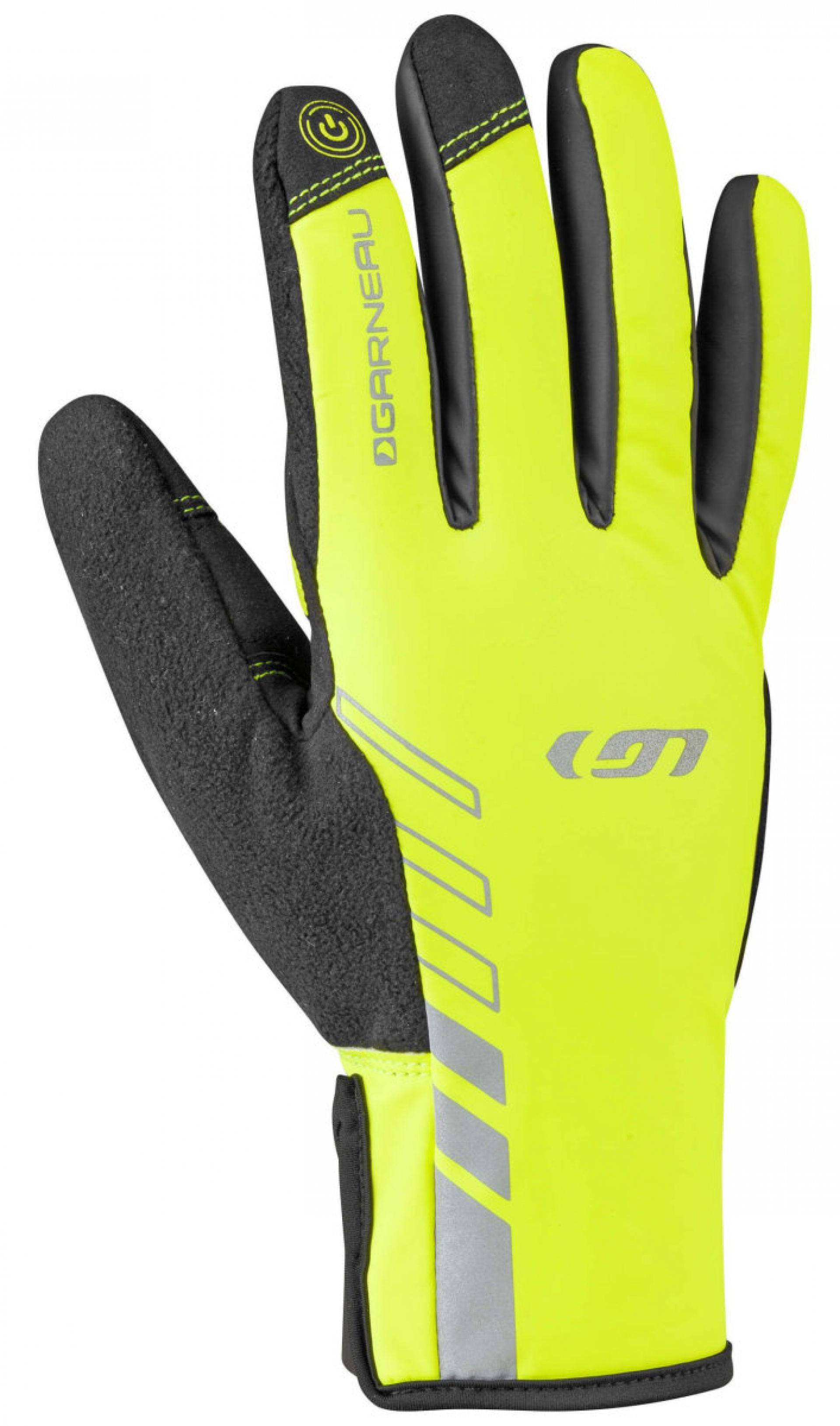 

Велоперчатки зимние Garneau RAFALE 2 Black | Bright Yellow Размер L