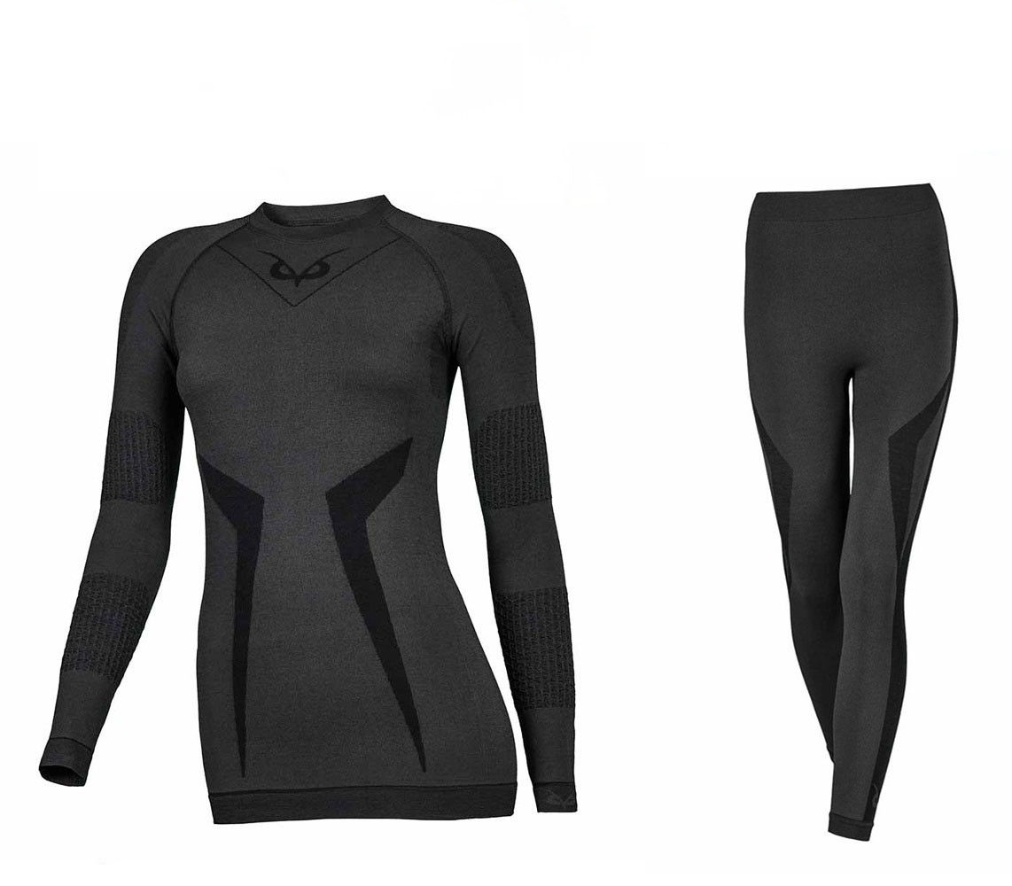 

Комплект женского термобелья с шерстью мериноса Puhu Extra Comfort Merino Wool M/L черный с серым (PUH022023-M/L)