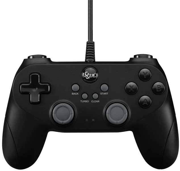 

Игровой геймпад Xiaomi Beitong Wired Gamepad PC Midnight Edition-D2F Black (BTP-BD2F)