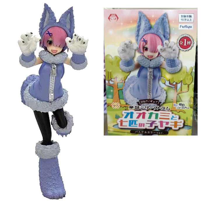 

Фигурка FuRyu Рам Re:Zero Жизнь с нуля в альтернативном мире Rаm 21 см WST RZ R 241