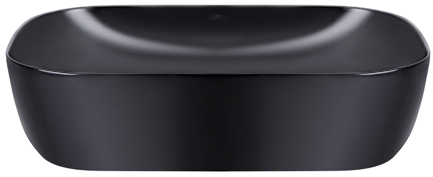 

Раковина Qtap Robin 610х400х145 Matt black QT132143PMBMB