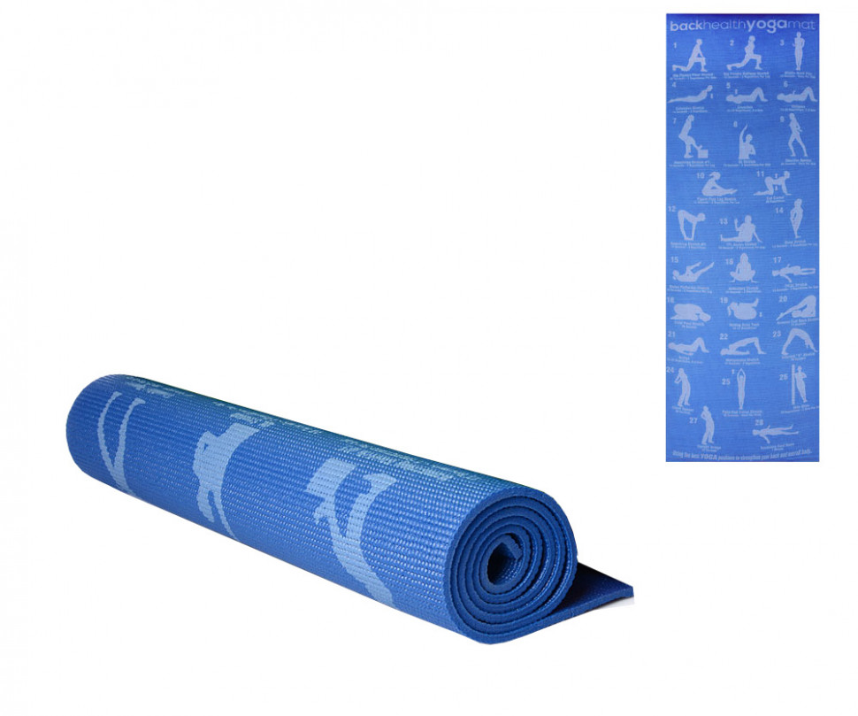 

Коврик для йоги Йогамат (Синий) MS 1845-1(Blue)