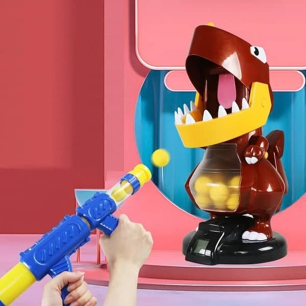 

Воздушный тир WOW Cute dragon Игровой набор с цифровым ЖК -дисплеем счета