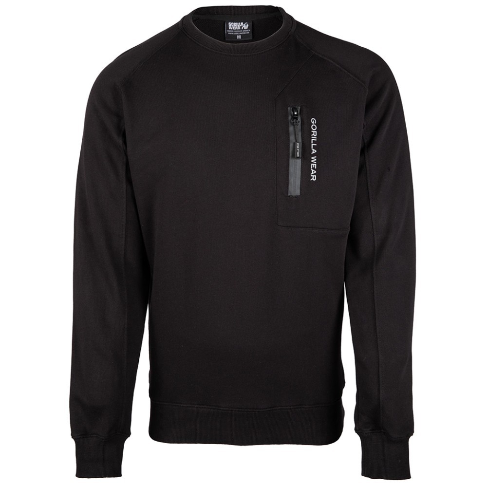 

Свитшот Gorilla Wear Newark Sweater  Черный, Свитшот Gorilla Wear Newark Sweater XL Черный