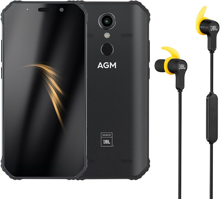 

Смартфон AGM A9 4/32GB Black (JBL Wireless Headset)