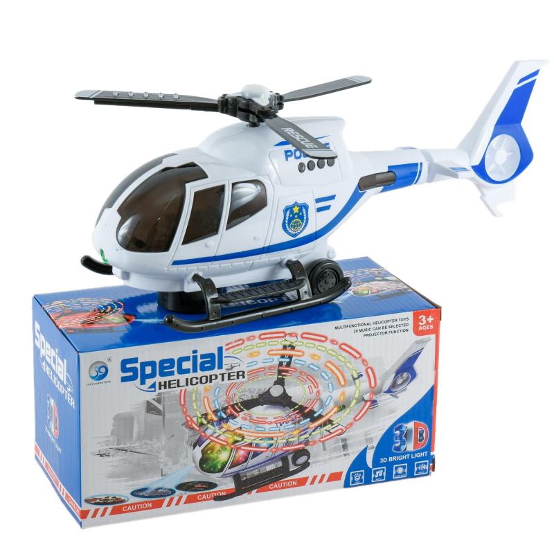 

Дитячий іграшковий міні вертоліт Special helicopter "Police" на батарейках