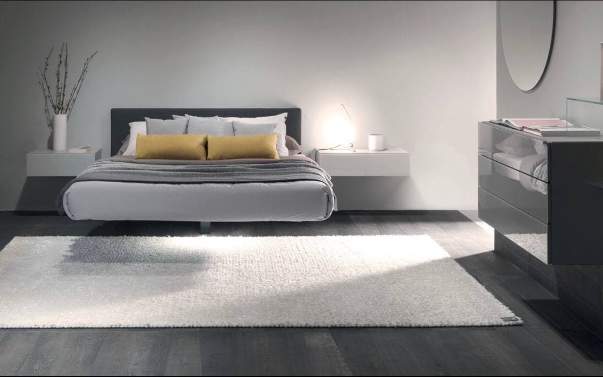 

Двуспальная парящая кровать с подсветкой Buddhabed Simple Full-size 160X200 Чорная