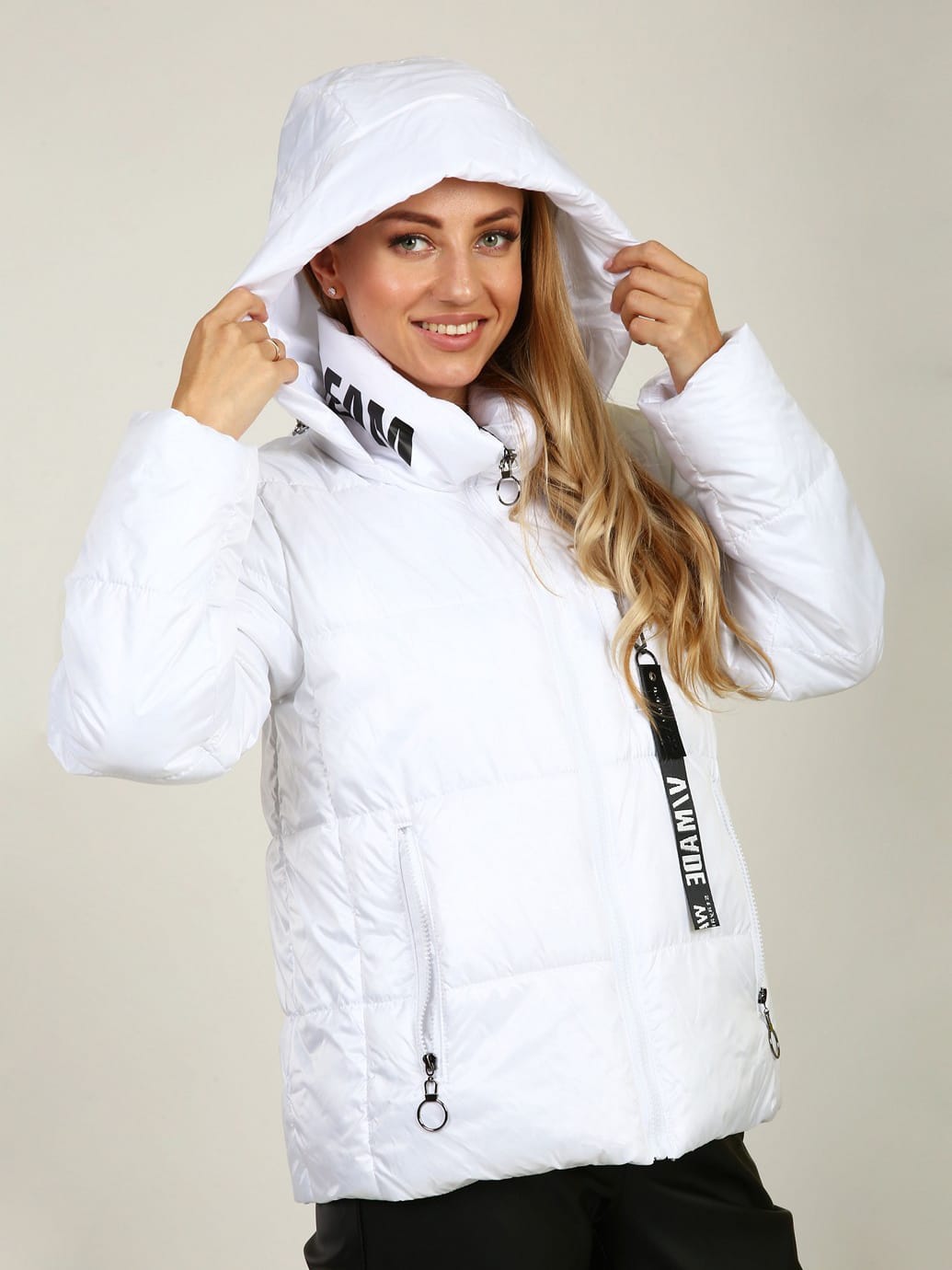 

Куртка Amazonka AF-222-1  Белая, Куртка Amazonka AF-222-1 46 Белая