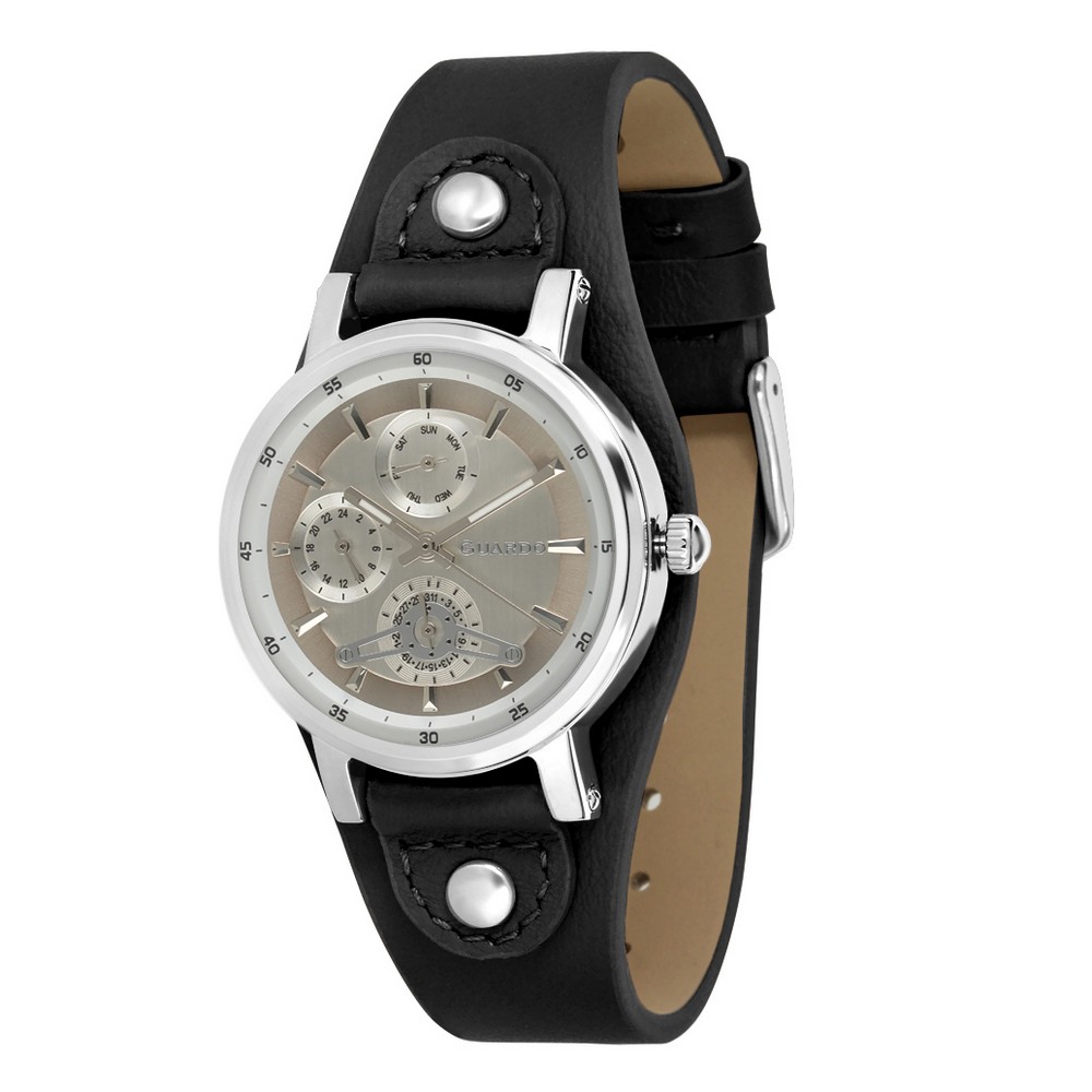 

Наручные часы Guardo 011265-2 Black-Silver-White