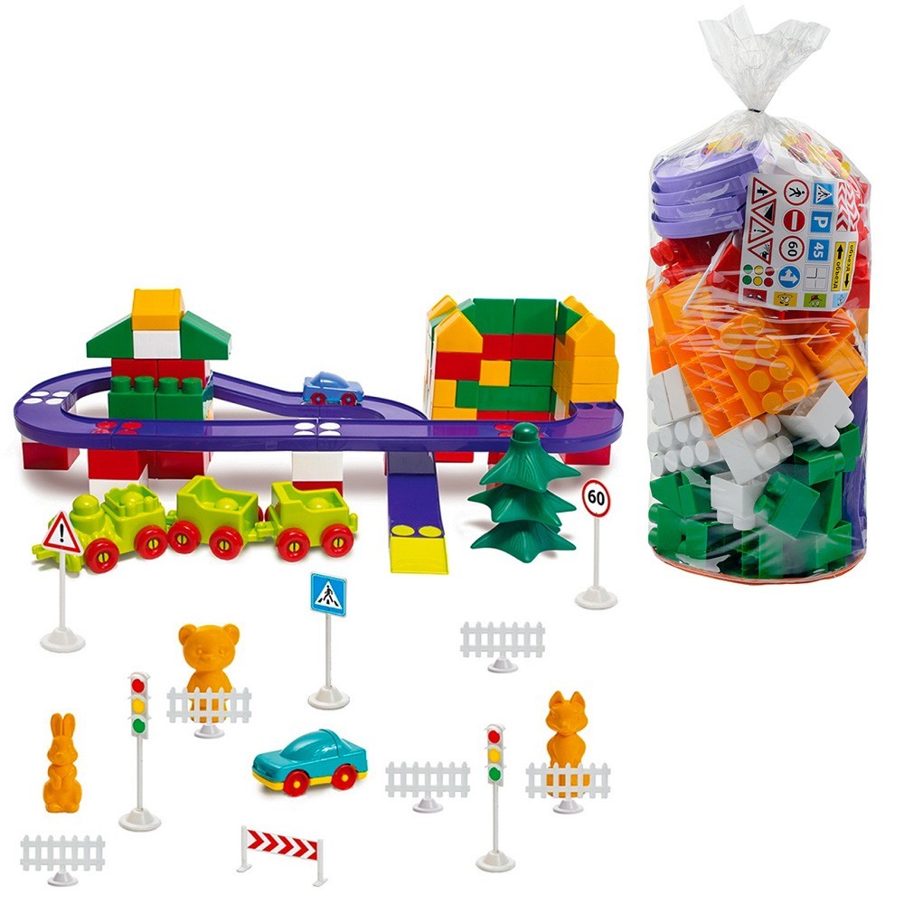 

Конструктор Colorplast "Орион" №7 (150 деталей) (1-217)
