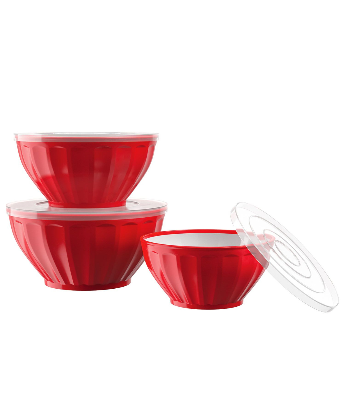 

Набор салатников Ernesto красный LI-111201