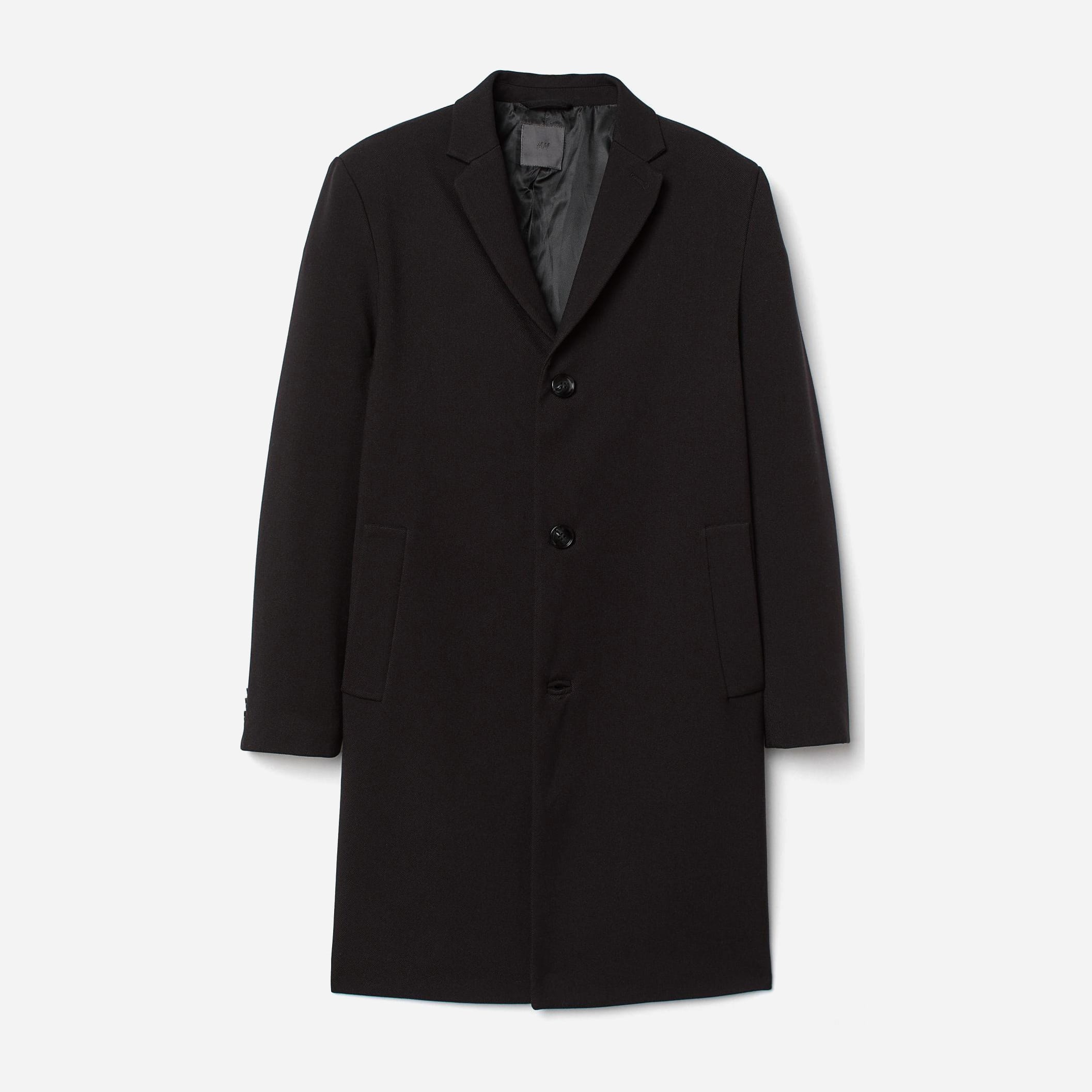 

Пальто H&M XAZ161793WYKZ  Черное, Пальто H&M XAZ161793WYKZ 50 Черное