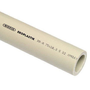 

Труба Wavin Ekoplastik PPR д.75 PN16 (для холодной воды)