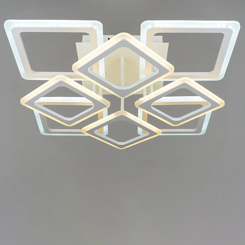 

Люстра стельова LED Light House SRS-16351/4+4 184W білий