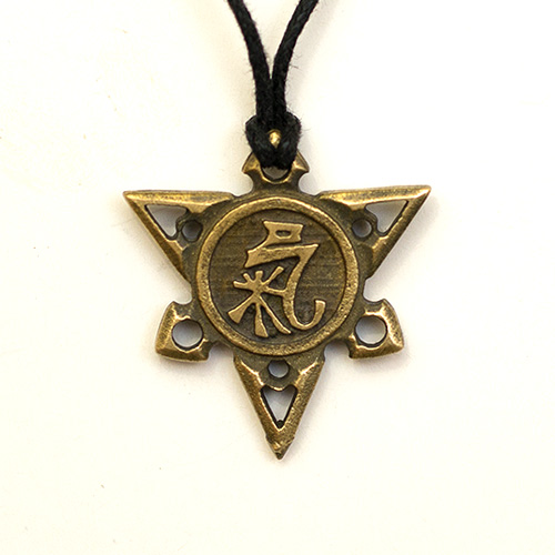 

Амулет кулон Знак Чи Semantic Jewelry Бронзовое покрытие 2.3 x 2.5 x 0.2 см