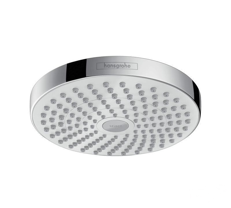 

Верхний душ Croma Select E 180 2jet Showerpipe 180 мм белый / хром (26522400)