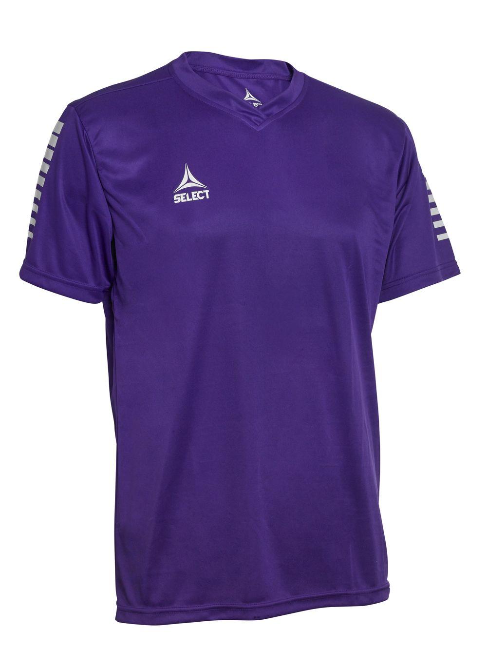 

Футболка SELECT Pisa player shirt XXL фіолетово-біла