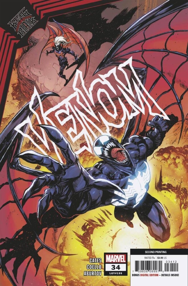 

Venom Vol 4 #34 Cover G 2nd Ptg Iban Coello Variant Cover (King In Black Tie-In)