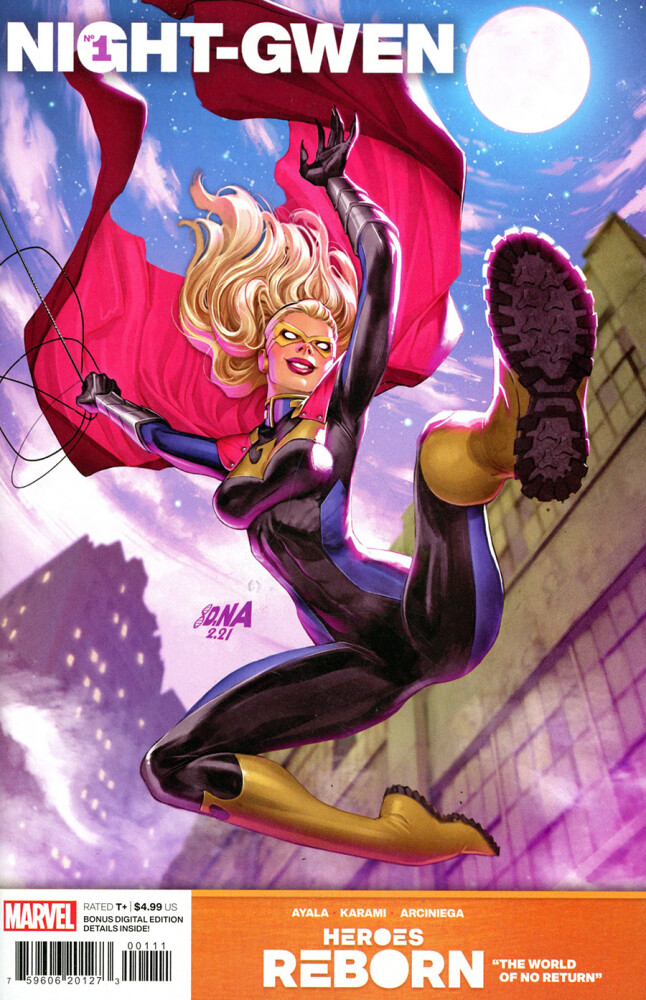 

Heroes Reborn Night-Gwen #1 (One Shot) Cover A Regular David Nakayama Cove