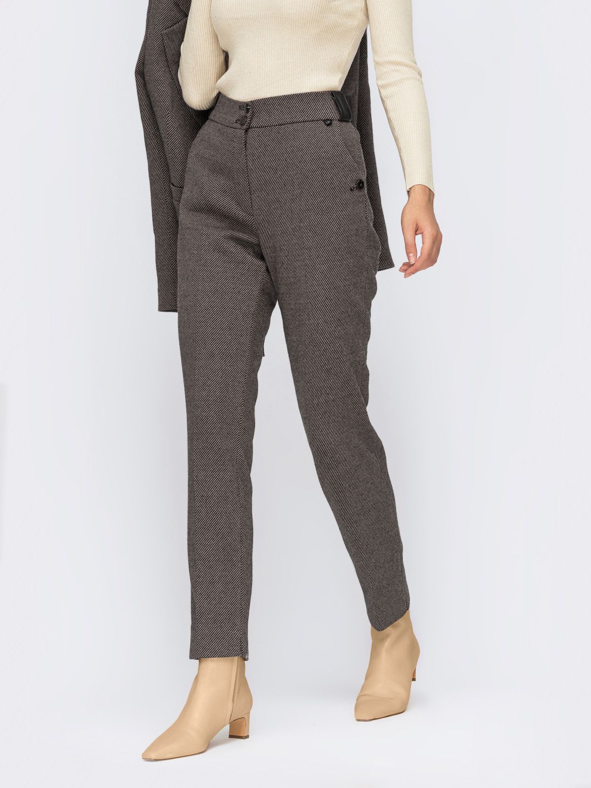 

Брюки Dressa 55671  Серые, Брюки Dressa 55671 52 Серые