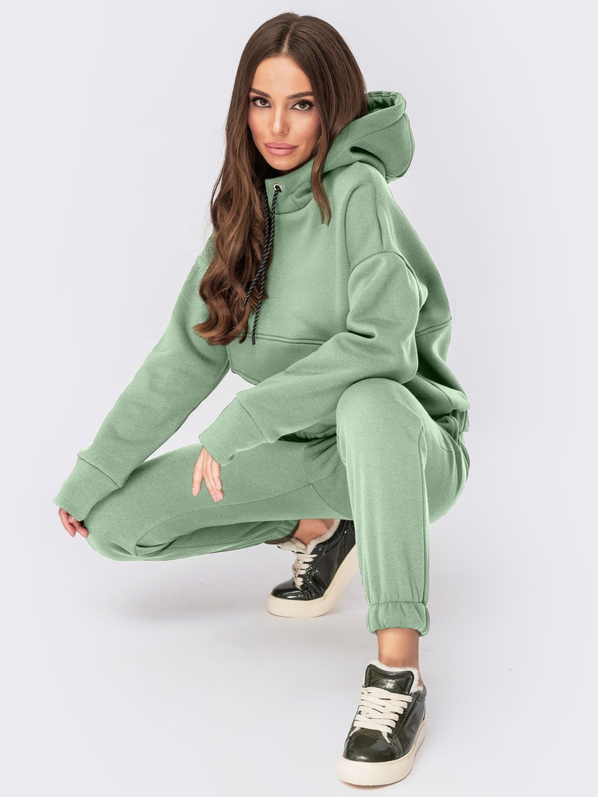 

Спортивный костюм Dressa 55592  Мятный, Спортивный костюм Dressa 55592 50 Мятный