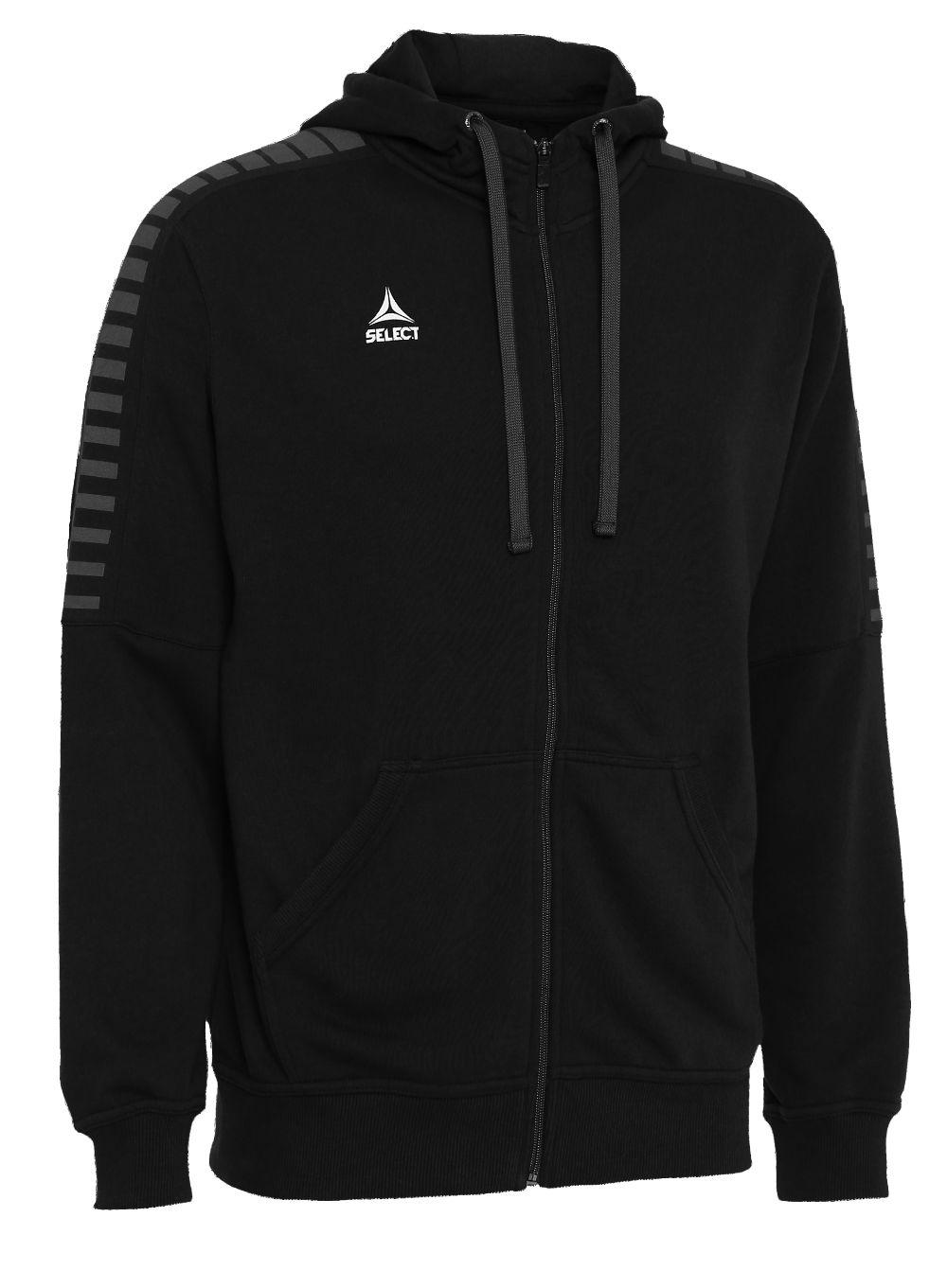 

Толстовка SELECT Torino zip hoodie men L чорна
