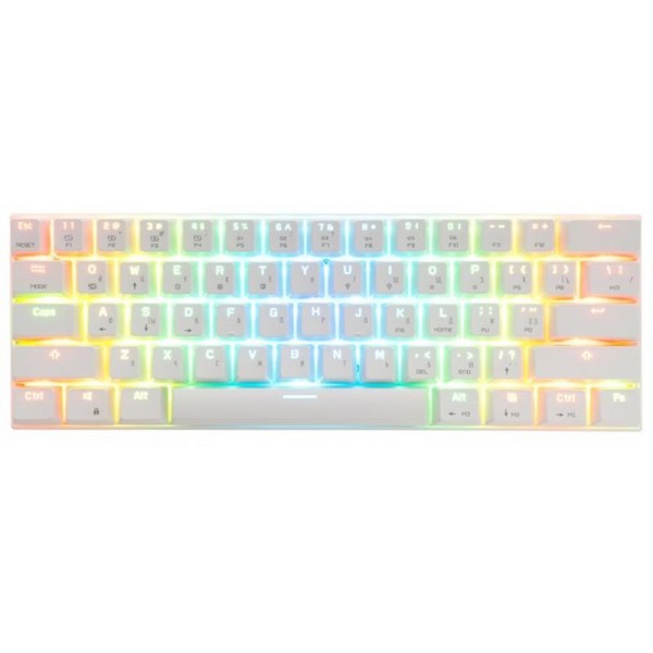

Клавиатура Motospeed CK62 Outemu Red (mtck62wmr) White USB