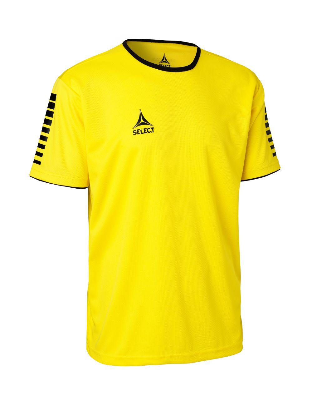 

Футболка SELECT Italy player shirt 10/12 жовто-чорна