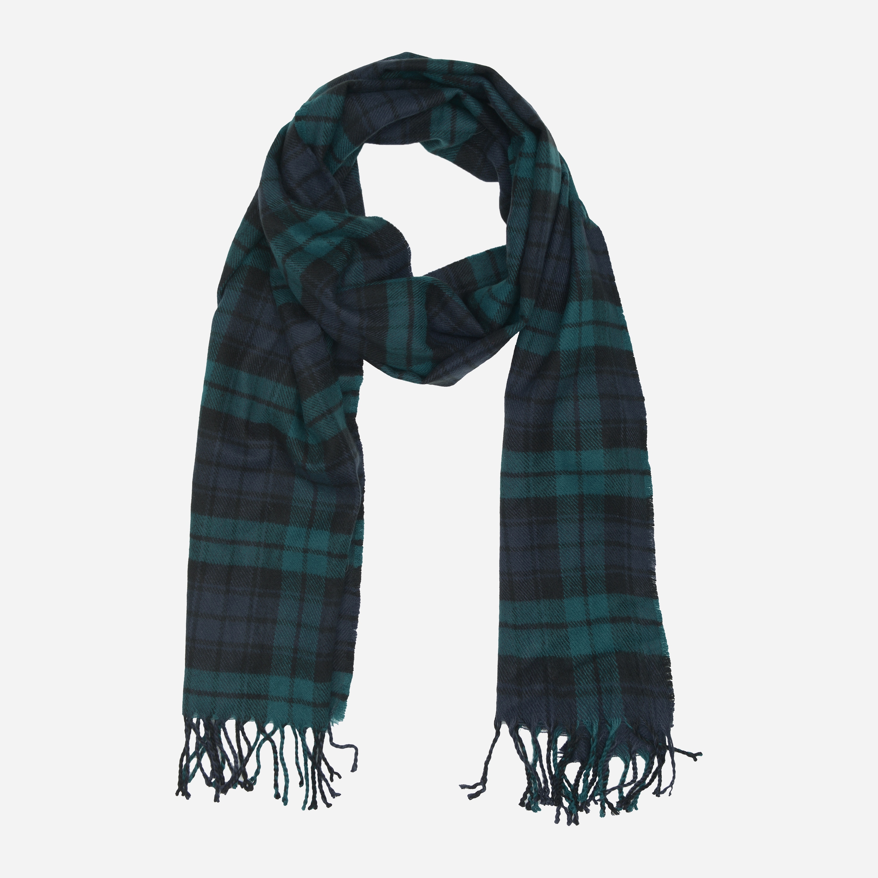 

Шарф H&M 7608760wtr 180х35 см Сине-зеленый