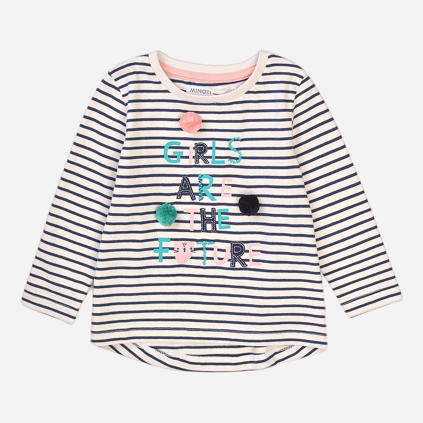 

Лонгслив Minoti Lovely 2 33865KID 86-92 см Темно-синий