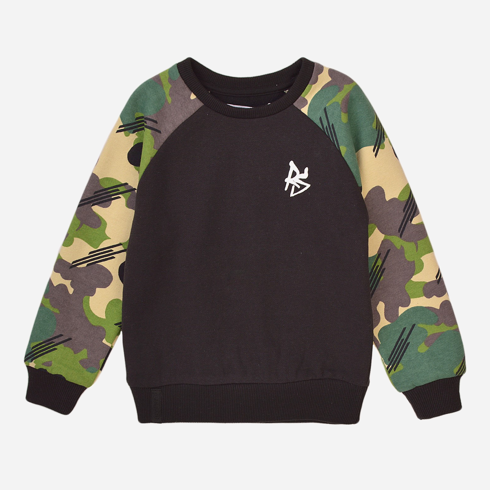 

Свитшот Minoti Graffiti 6 34161JNR 122-128 см Милитари