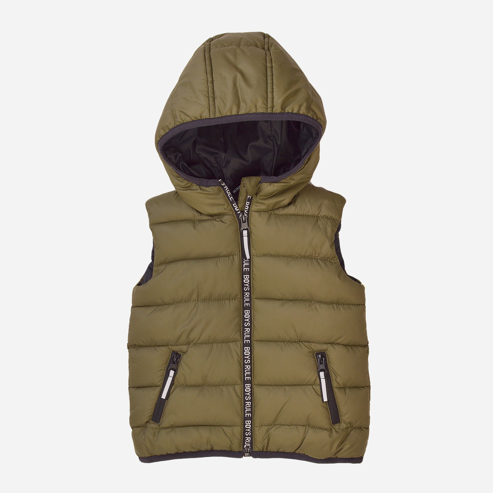 

Жилет Minoti 7BGILET 10 34604JNR 104-110 см Хаки