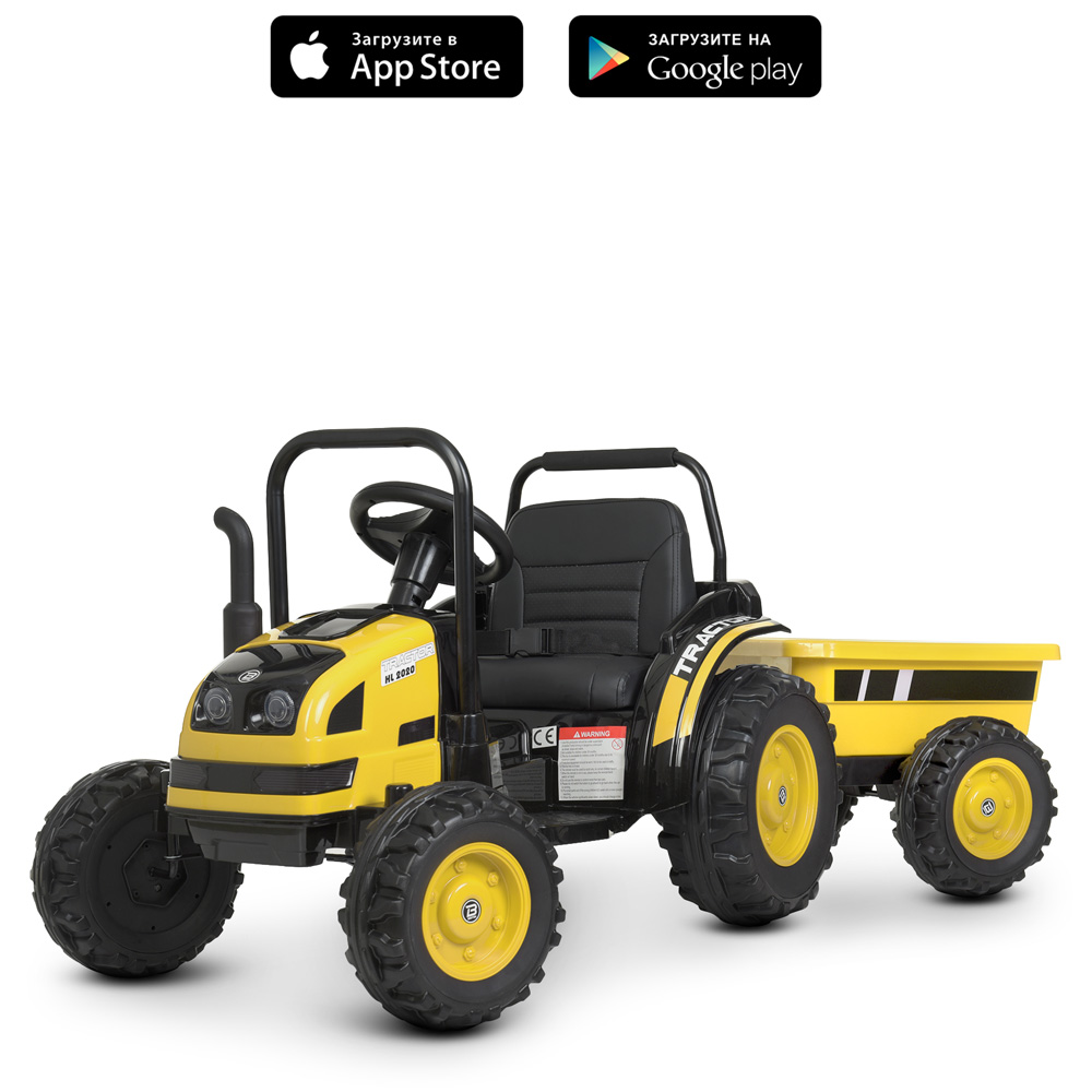 

Трактор Bambi M 4419EBLR-6 Yellow (M 4419EBLR)